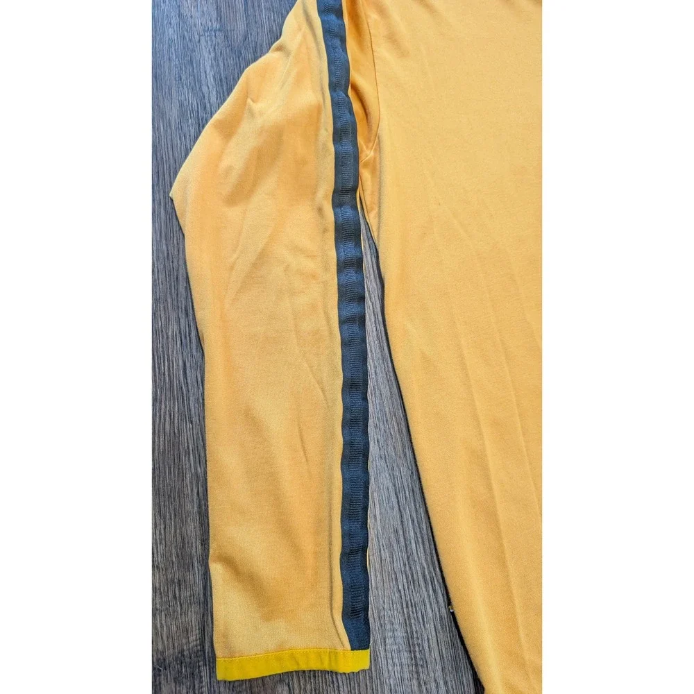 Vintage Nike NFL Pro Line Pittsburgh Steelers Long Sleeve Shirt yellow Mens XL